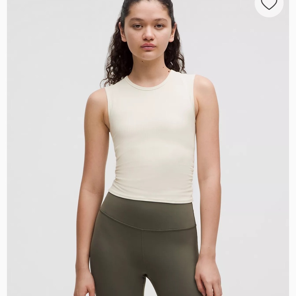 NWT Lululemon All It Takes Back-Twist Ribbed Tank Top